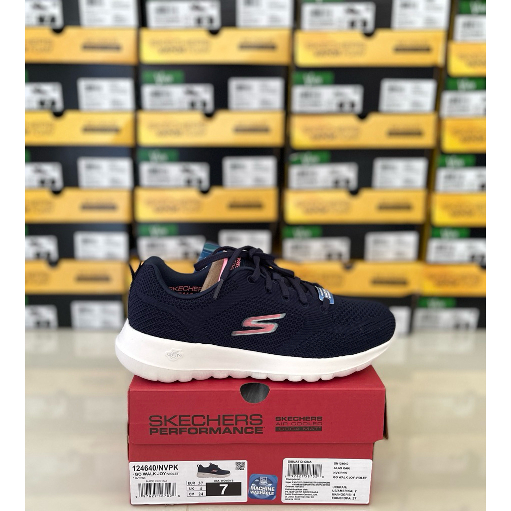 SKECHERS GO WALK JOY NAVY 124640/NVY SIZE 36