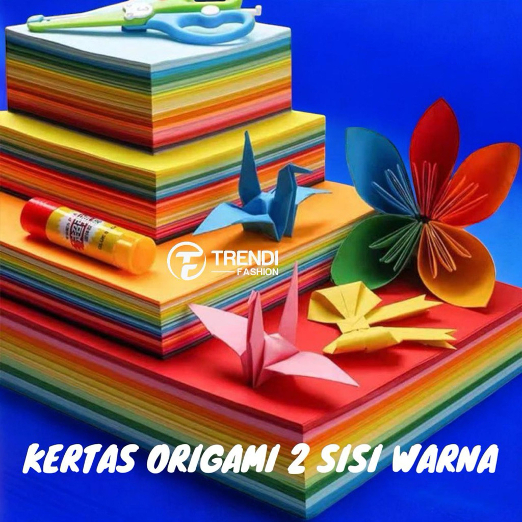 

Kertas Origami Lipat 2 Sisi Warna Paper Craft
