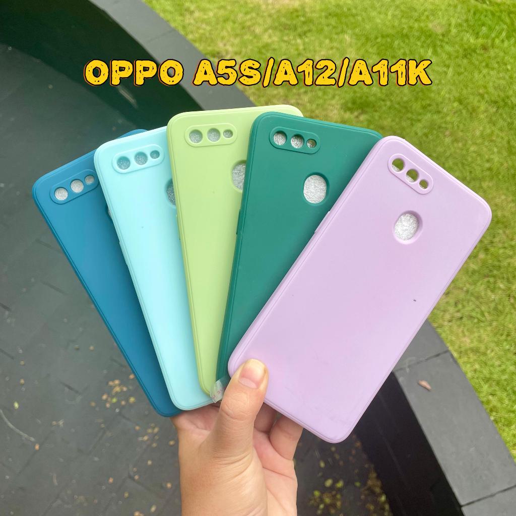 Softcase OPPO A5s A12 A11k Case Silikon Soft Candy Kamera