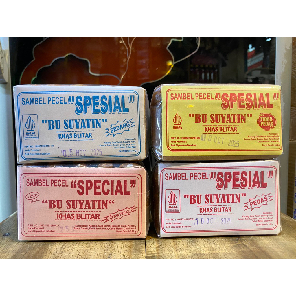 

SAMBEL PECEL "SPECIAL" BU SUYATIN 300GR KHAS BLITAR KIRIM EXP TERBARU