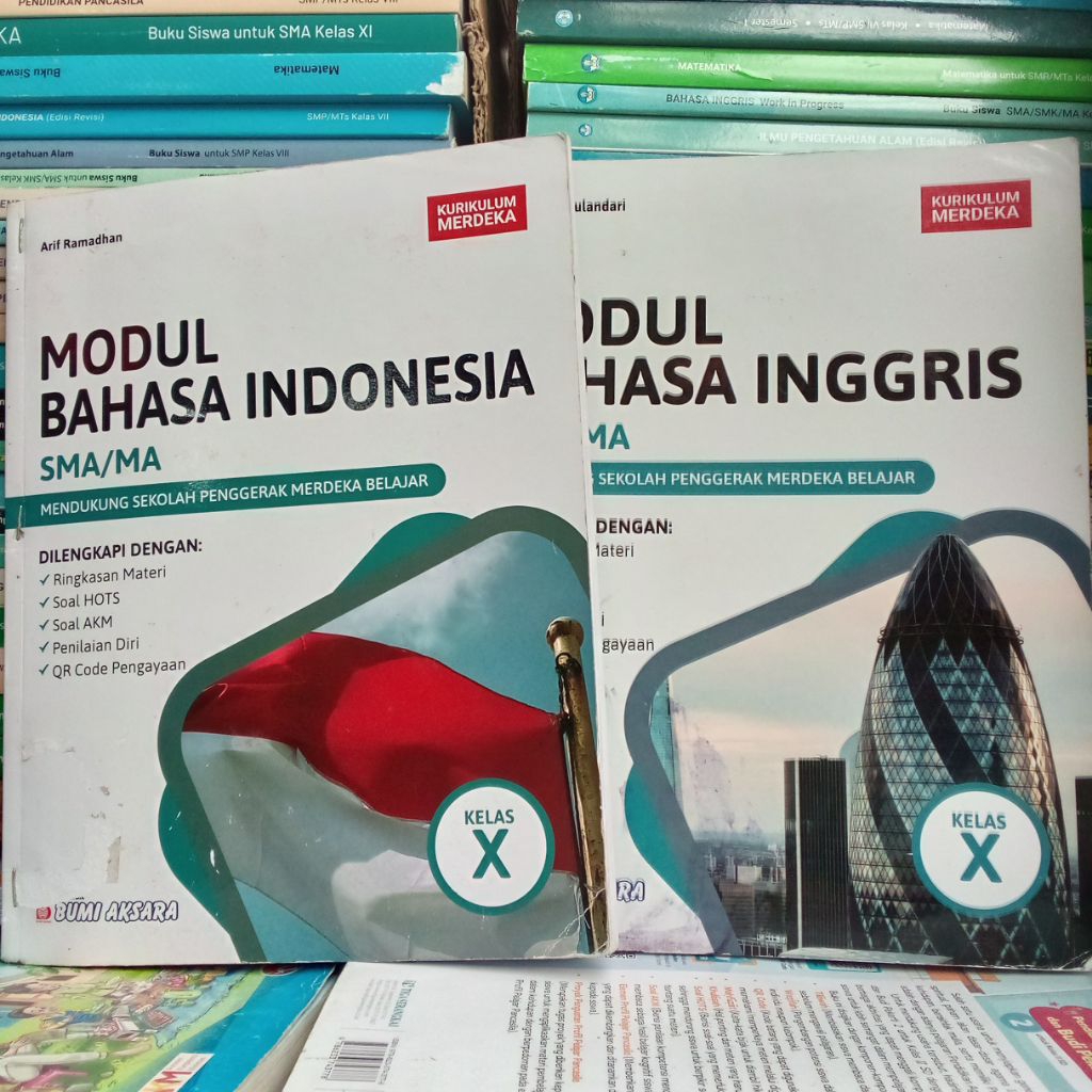 Modul Bahasa Inggris, Bahasa Indonesia. SMA MA Kelas X Kurikulum Merdeka
