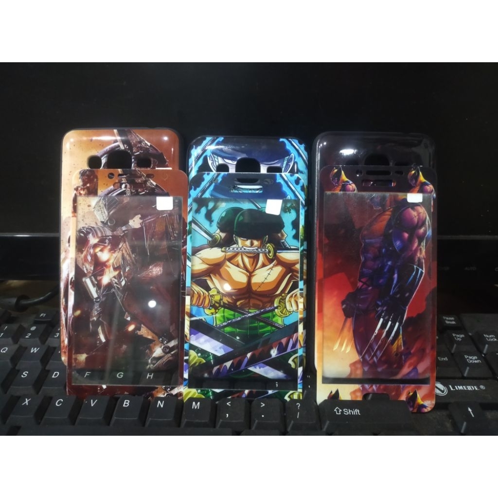 Case Samsung J2 Prime J2Prime Full 360 Hardcase Depan Belakang + TG