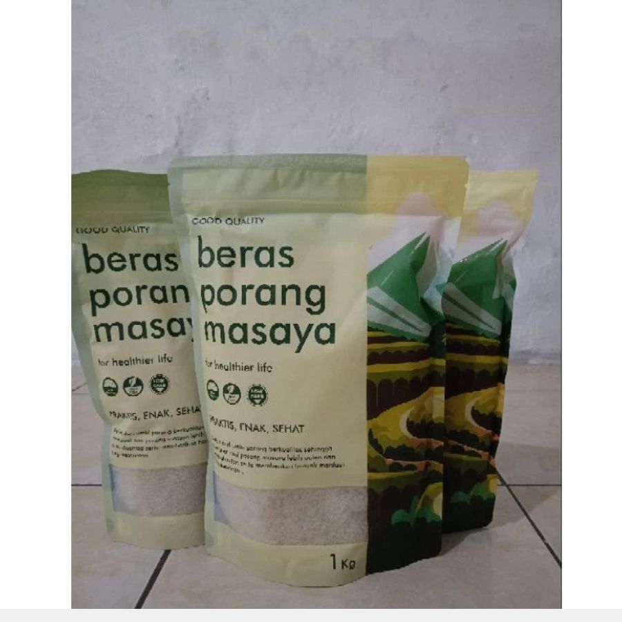 

[Ready Stock] Masaya Beras Porang 1 Kg Shirataki Konjac Diet Nasi Sehat Rendah Kalori