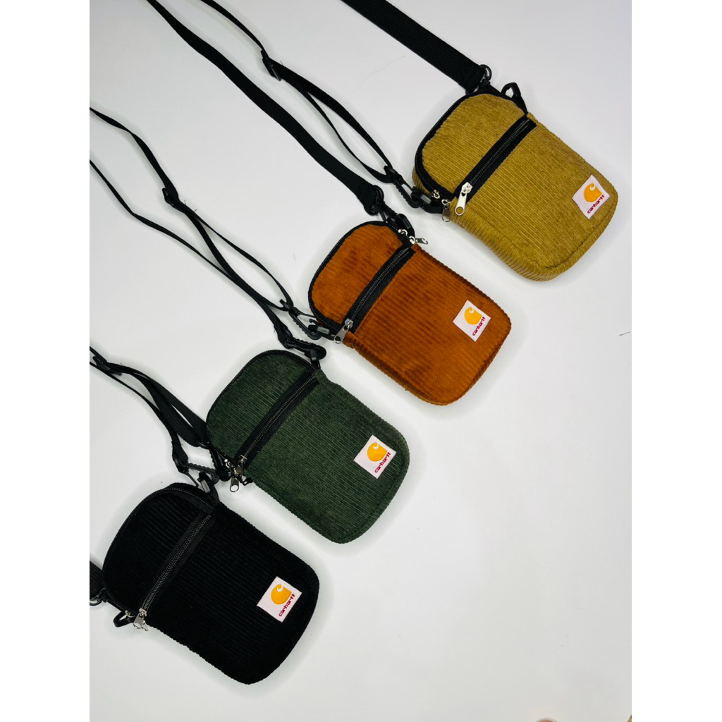 Tas Slempang Corduroy Mini Sling Bag Corduroy
