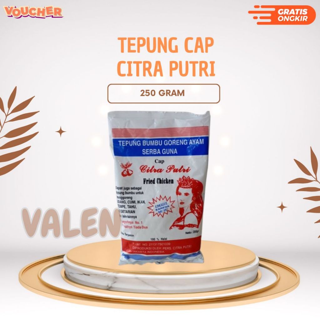 

TEPUNG CAP CITRA PUTRI 250GR