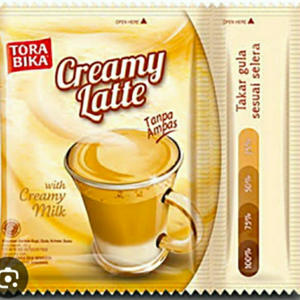 

Creamy Late rencengan isi 10pcs + free 1sendok