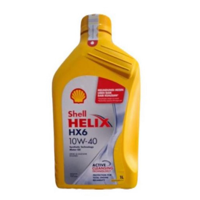 Oli Mesin Mobil 10W-40 Shell HELIX HX6 1L