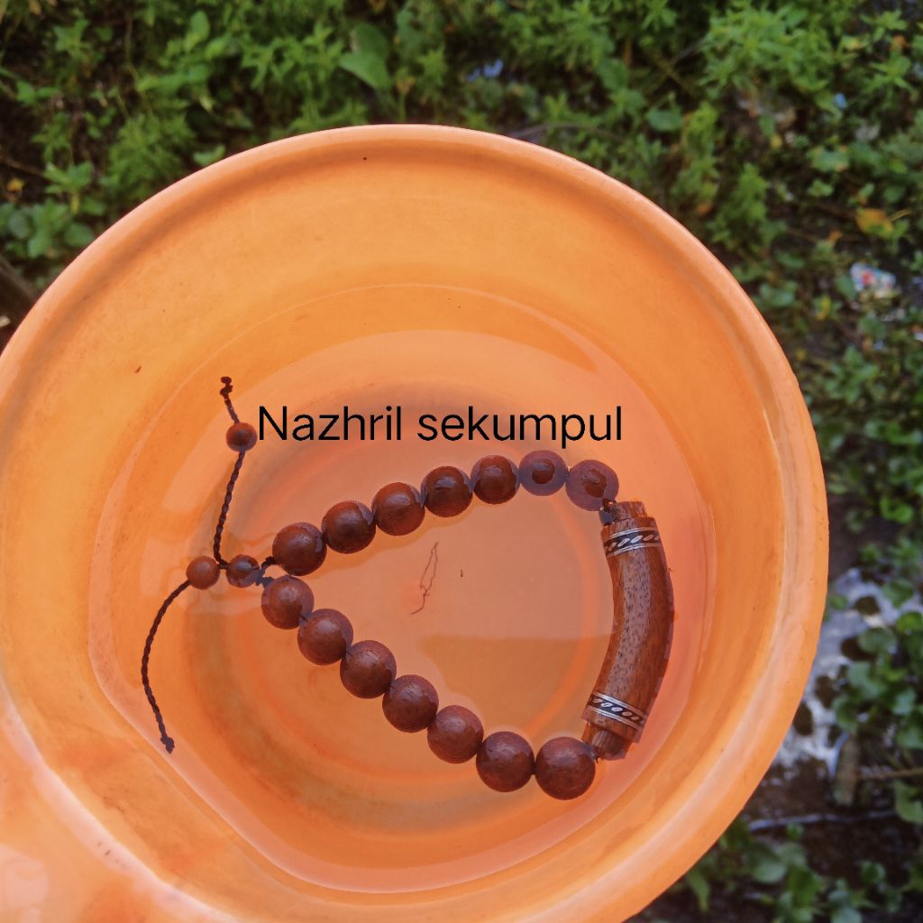 gelang cemeti kayu ulin manang timbul