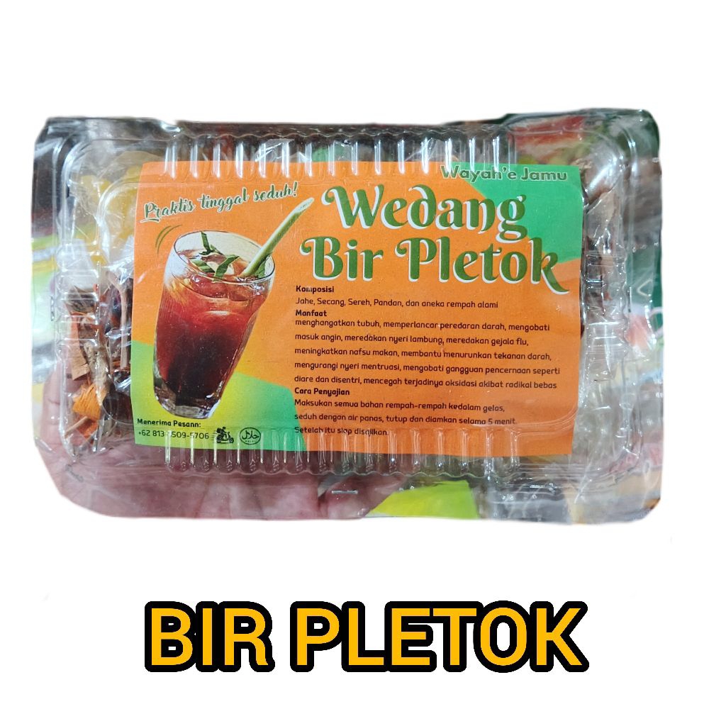 

Wedang bir pletok Jogja - wedang rempah original - isi 10 - minuman kesehatan alami penghilang pegalinu