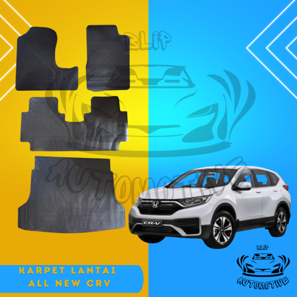 Karpet Lantai ALL NEW CRV Karet / Karpet Mobil Karet ALL NEW CRV