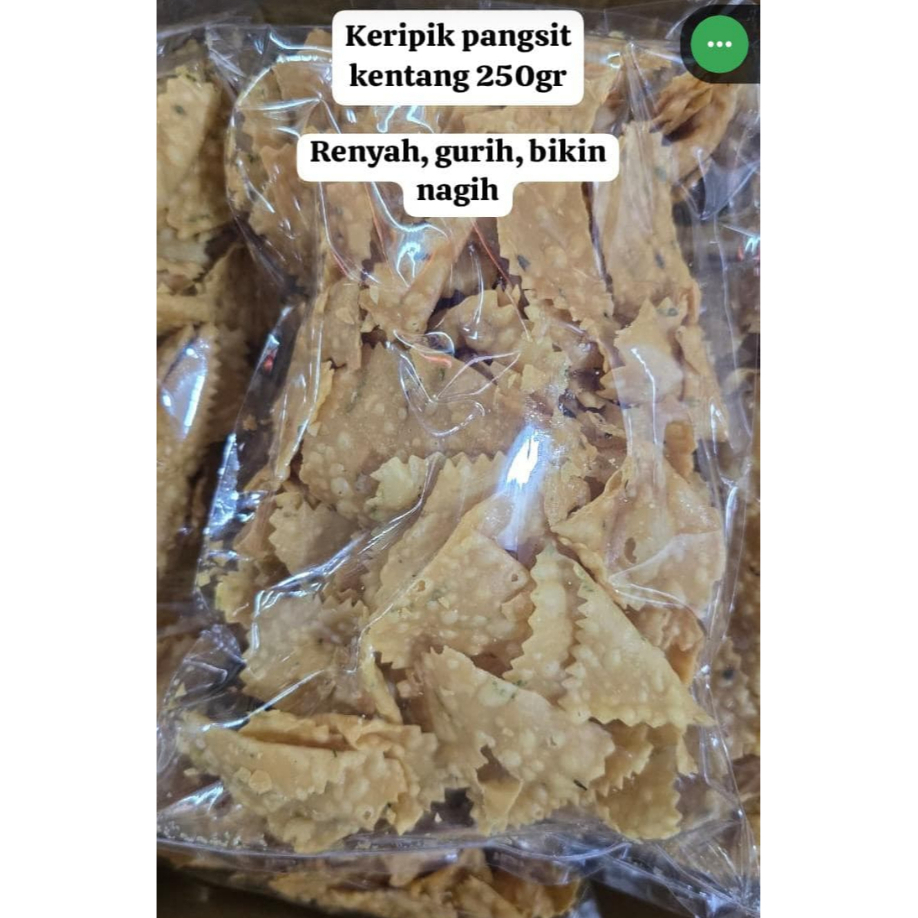 

Keripik pangsit / kue bawang home made 250gram