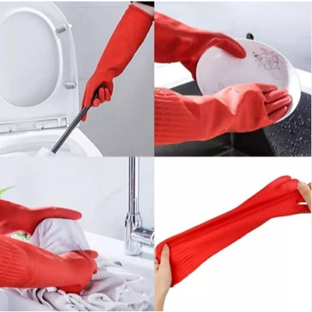 Sarung Tangan Karet Latex Serbaguna-Sarung Tangan Karet Tebal Berkebun-Sarung Tangan Karet Tebal Ber