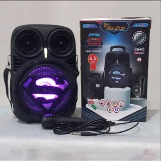 SPEAKER WIRELESS BLUETOOTH JINLONG JL-1160 SUPERMAN BASS WIRELESS SPEAKER
