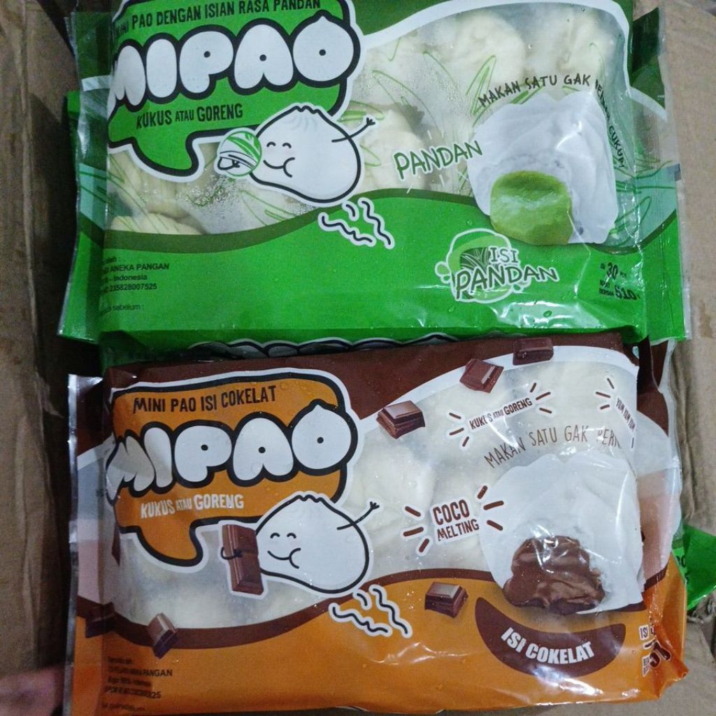 

Terbaru Exp 2026 Mipao Coklat isi 30 pcs berat 510 gram