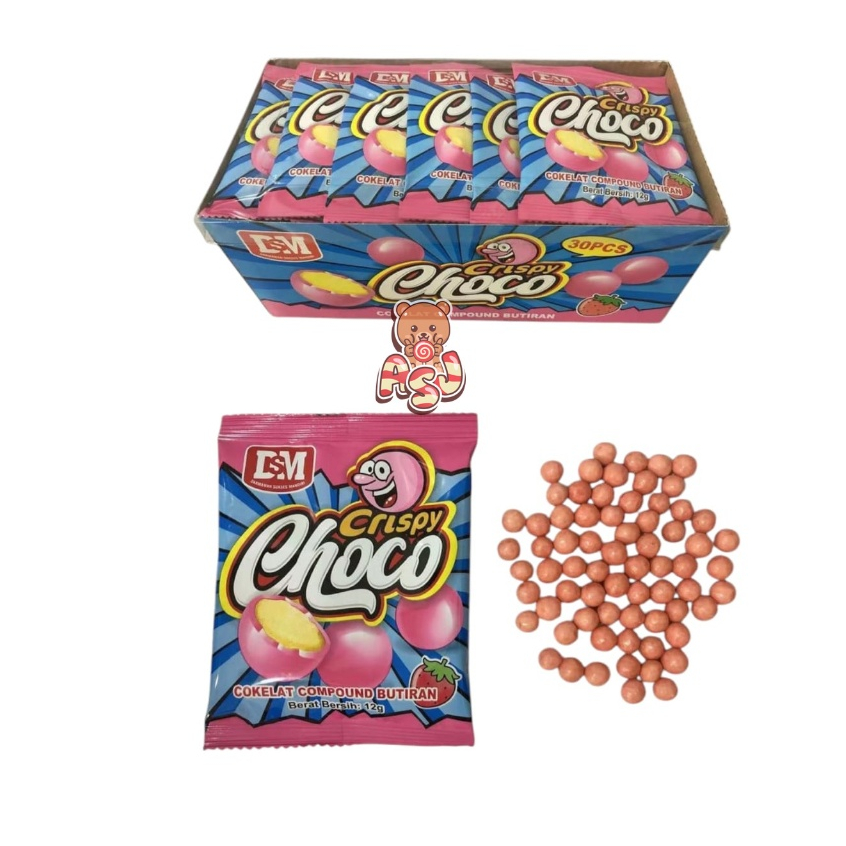 

DSM BIRU CRISPY CHOCOBALL ISI 30