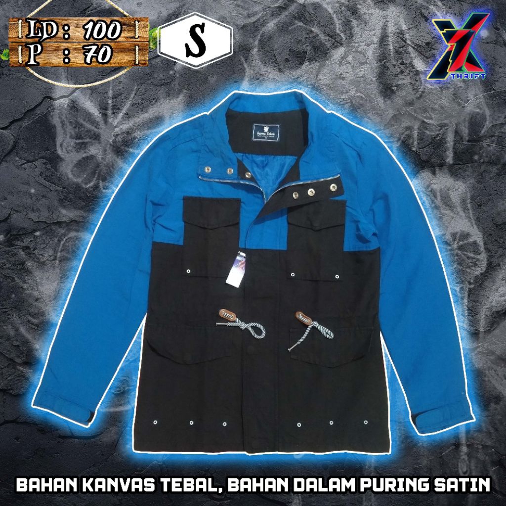 JAKET PARKA OUTDOOR TEBAL HENUS EDWIN