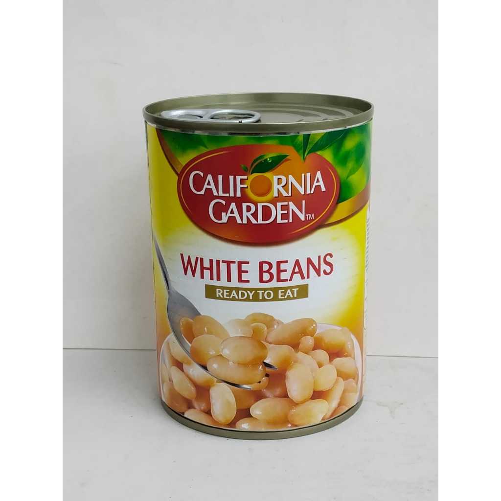 

CALIFORNIA GARDEN WHITE BEANS 400GR