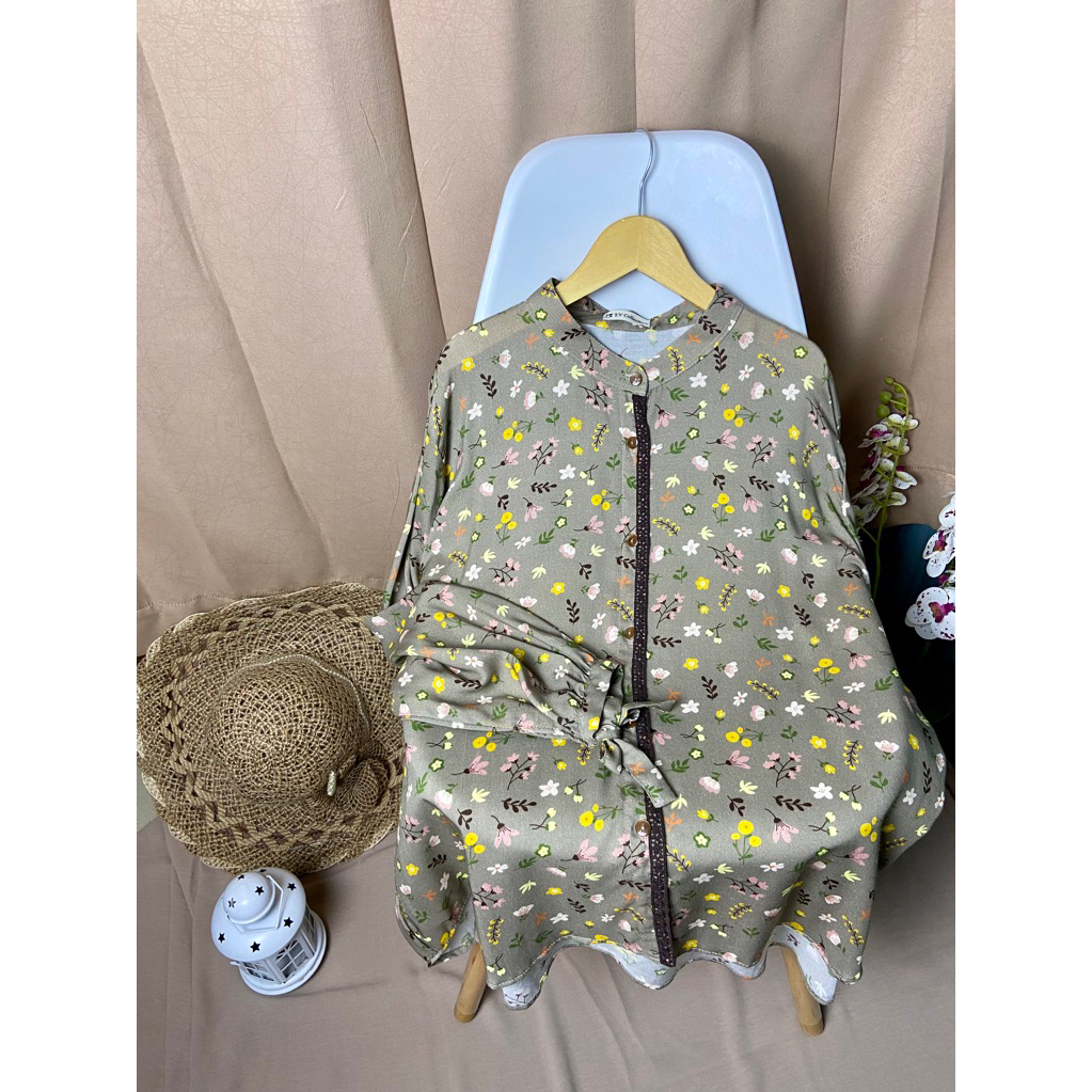 Kemeja Blouse Rayon Viscose - LY Collection