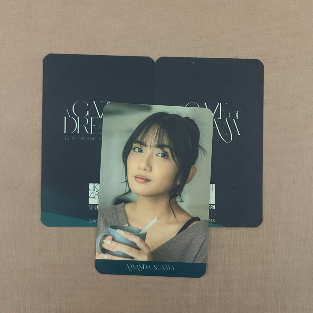 Photocard Amanda JKT48  A Gaze of dream
