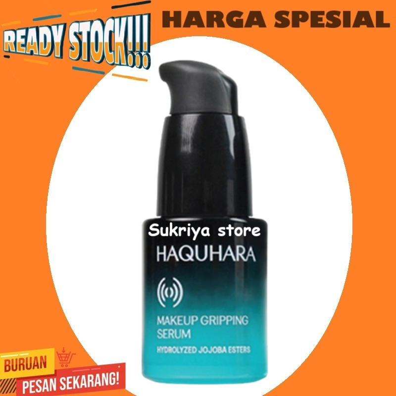 Haquhara Jojoba Makeup Gripping Serum Sebelum Make Up Primer Pelembab Wajah Griping Gripped 10 ml