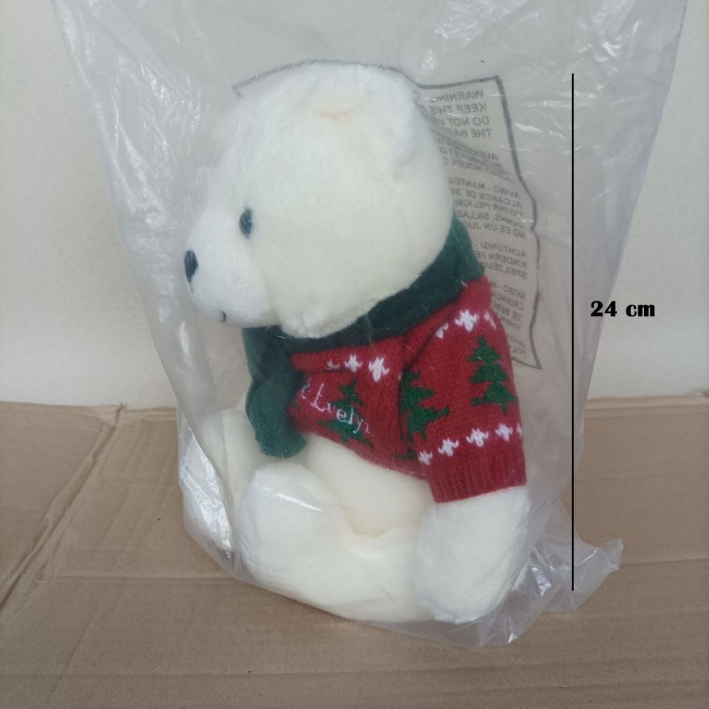 Boneka Teddy Bear Holiday Original Crabtree & Evelyn