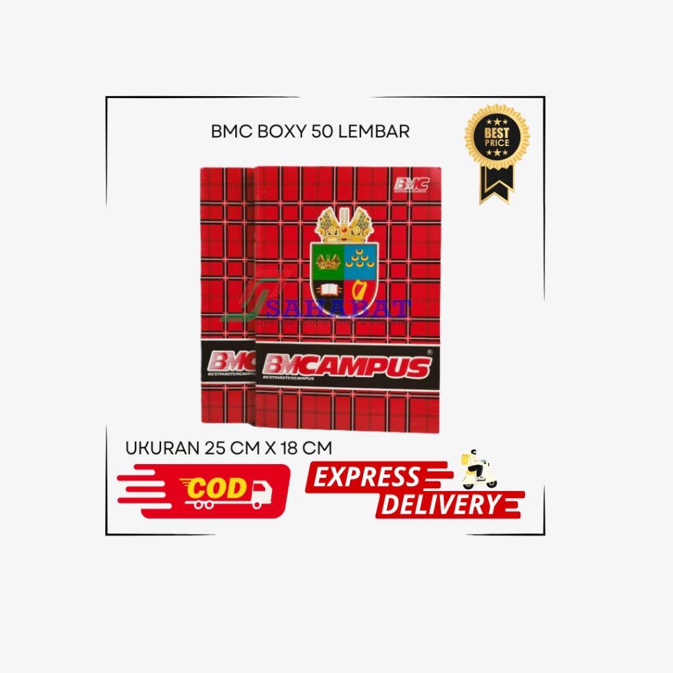 

KODE J75E BMC Campus 5 Lembar Buku Tulis BUKU CAMPUS MURAH