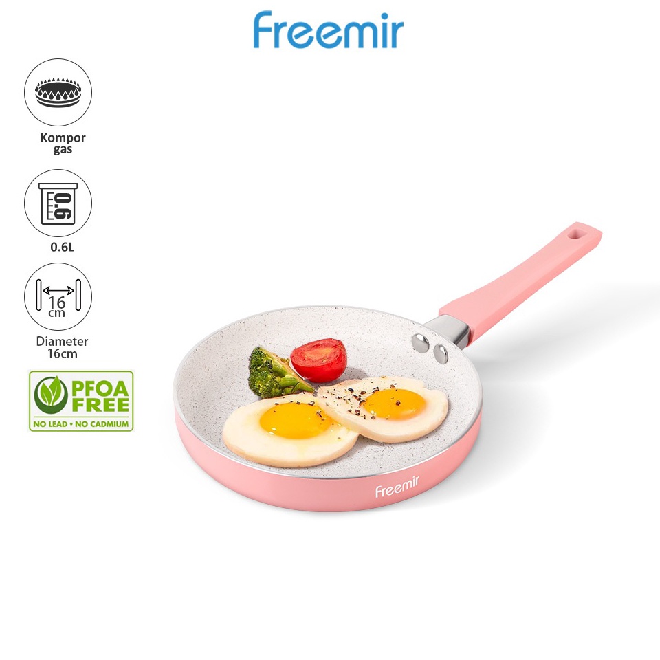 KODE N29Z OFFICIAL freemir Mini frying pan pink 16 cm