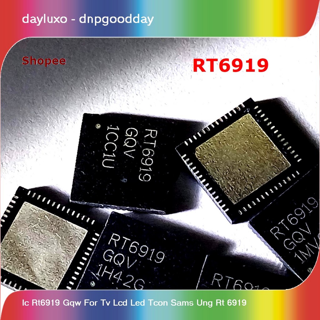 ic rt6919 gqw for tv lcd led tcon sams ung rt 6919