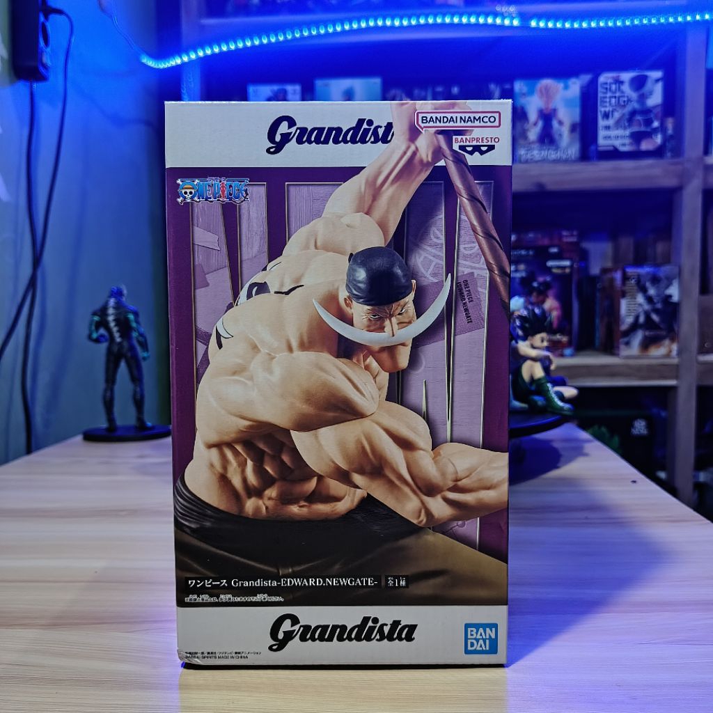 [Original] Action Figure One Piece Edward Newgate Shirohige Grandista Banpresto