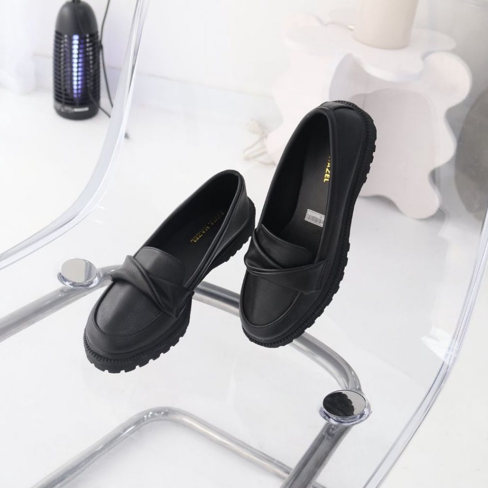 KODE C88Y Livia Hazel Sepatu Docmart Wanita  Loafers Wanita DC2