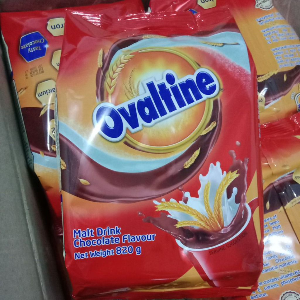 

Ovaltine 820gr 12 bungkus 1kotak