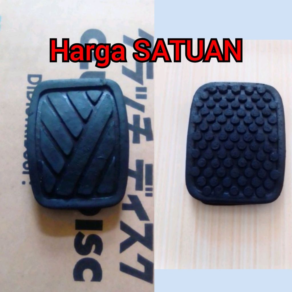 KARET PEDAL REM DAN KOPLING MOBIL CARRY,FUTURA,T120SS DLL