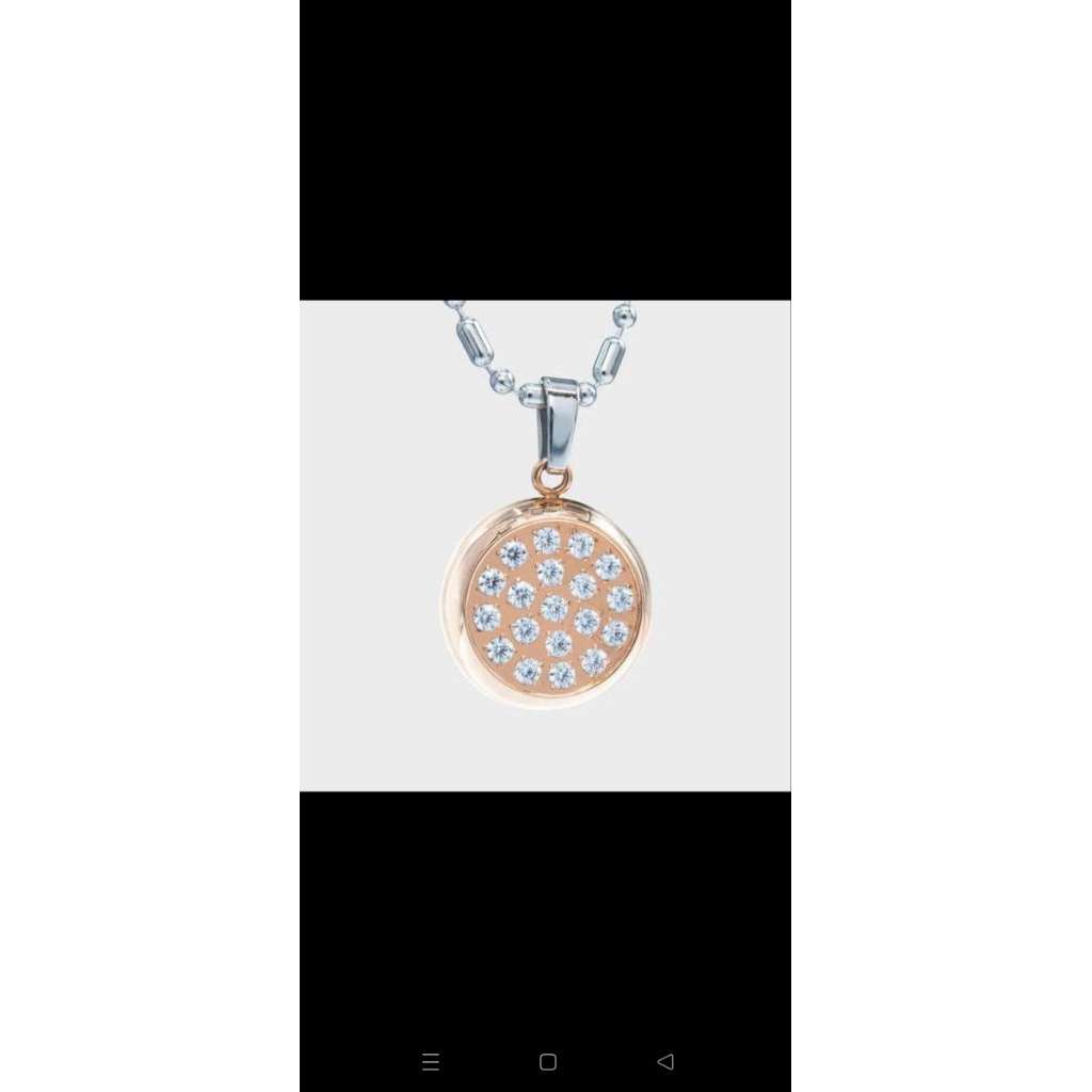 NEW original Kalung pendant rose gold MCI