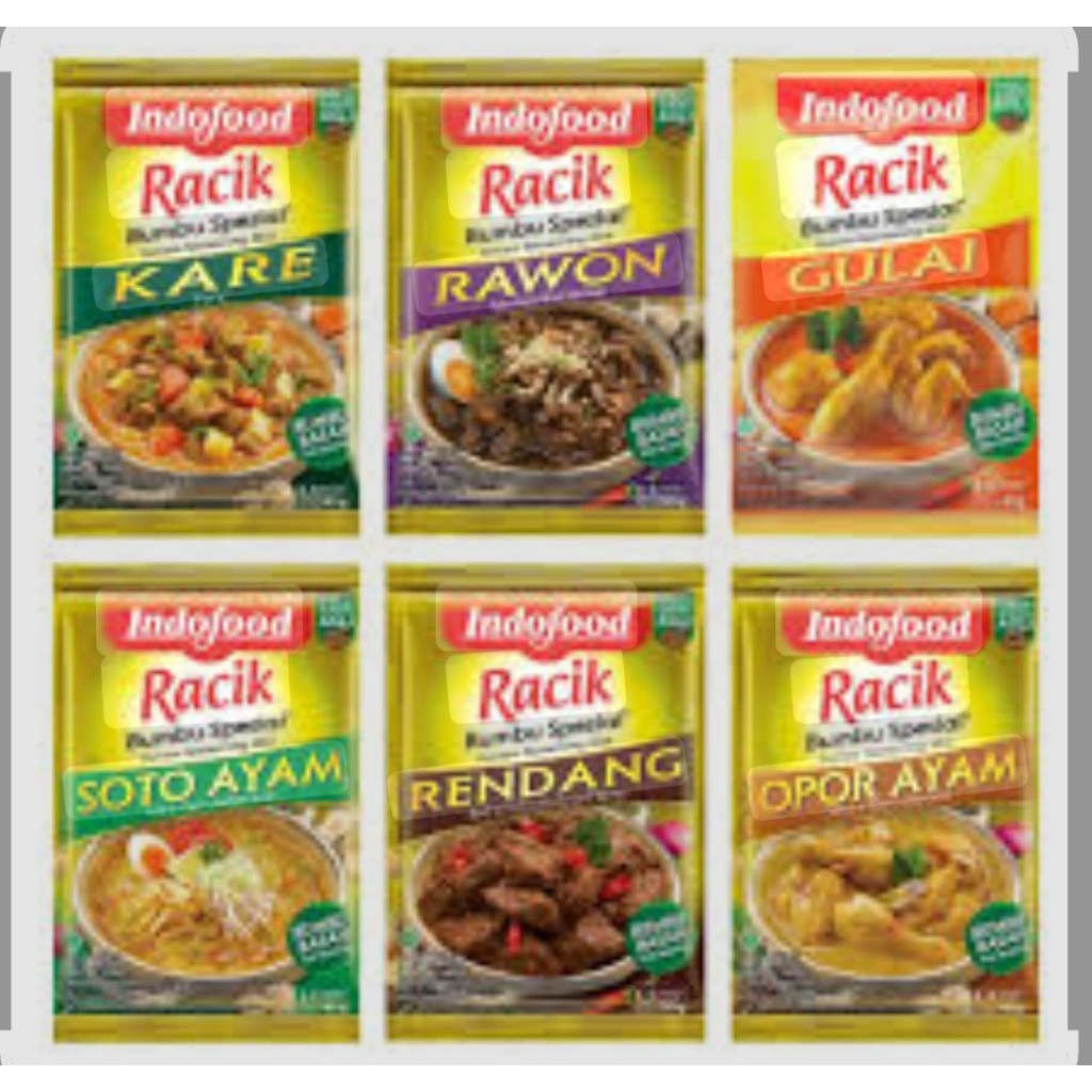 

BUMBU INDOFOOD/BUMBU BASAH INDOFOOD SACHET