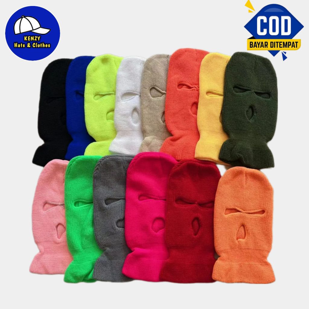 Topeng Sebo /masker ninja /masker rajut helm /masker Buff /masker sebo /Sebo kethu /topeng pesta