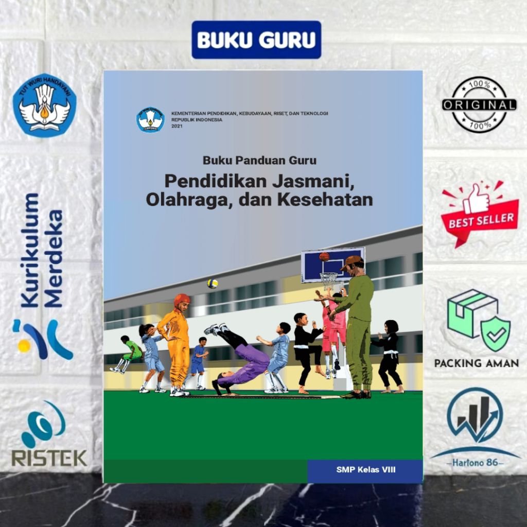BUKU GURU PJOK SMP kelas 8 kurikulum MERDEKA KEMENDIKBUDRISTEK