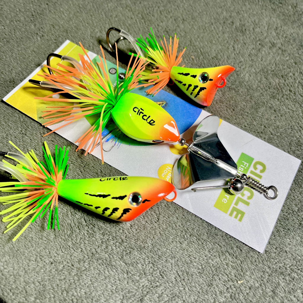 3PCS PAKET HEMAT UMPAN CASTING LENGKAP SLASH BAIT TEKTOK LONCENG 18 GRAM | AUTO WTD GEOL 5CM RATTLE 