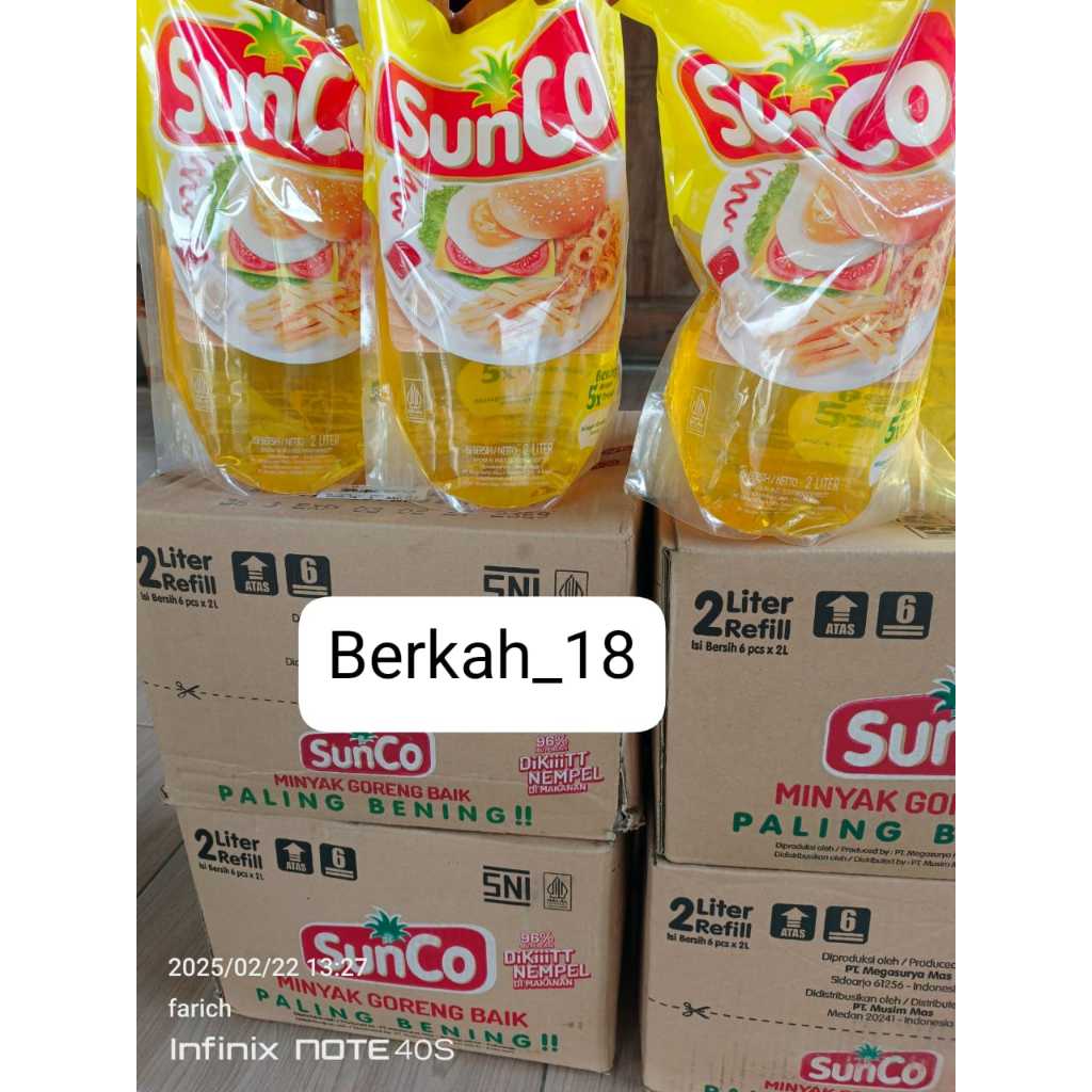 

MINYAK GORENG SUNCO 2L 3PCS