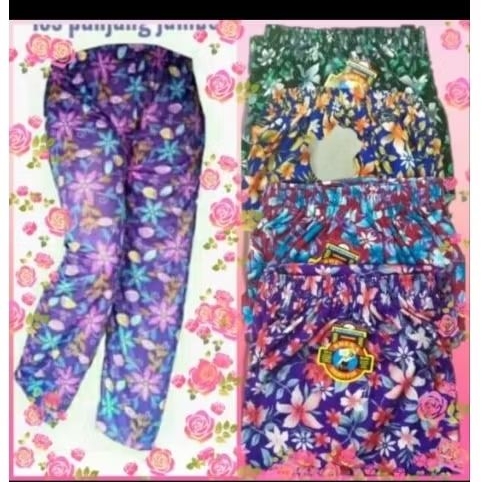 READY STOCK CELANA LEGING DALAMAN GAMIS MOTIF KEMBANG LEGING KORAN