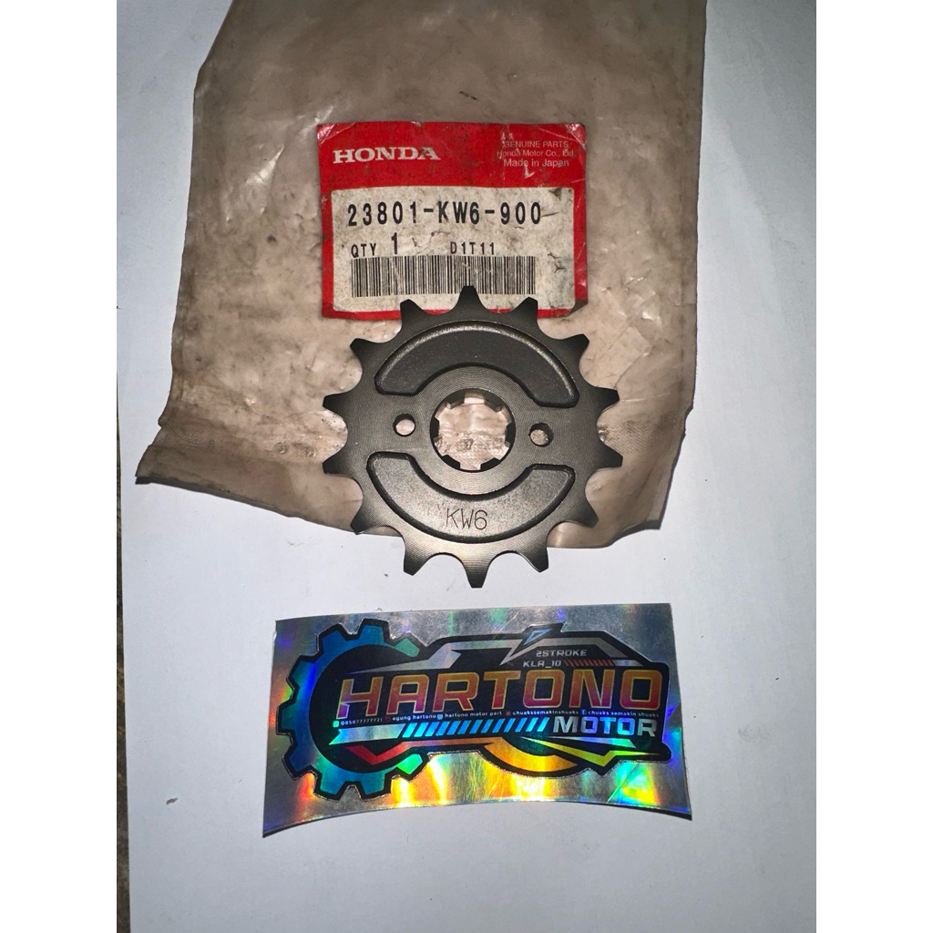Gear Gir Depan NSR Original Honda Japan 23801 KW6 900