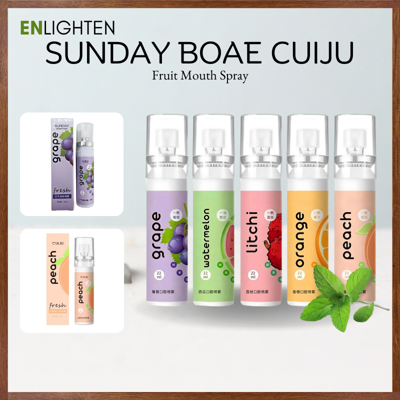 Parfum Mulut Anti-Bakteri Mouth Spray Mint Halal Penghilang Bau Nafas Pengharum Mulut Fresh XX088