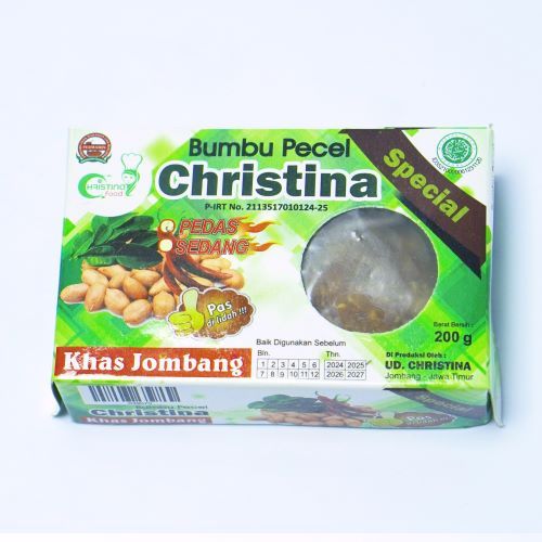 

Bumbu Pecel Christina khas jombang 200g kotak