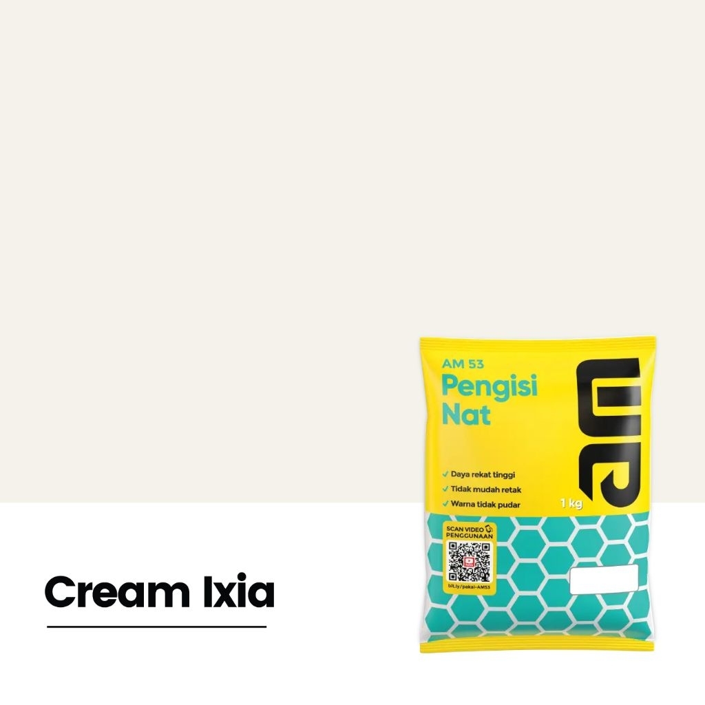 Am 53 Pengisi Nat Ekonomis 1 Kg (Cream Lxia)