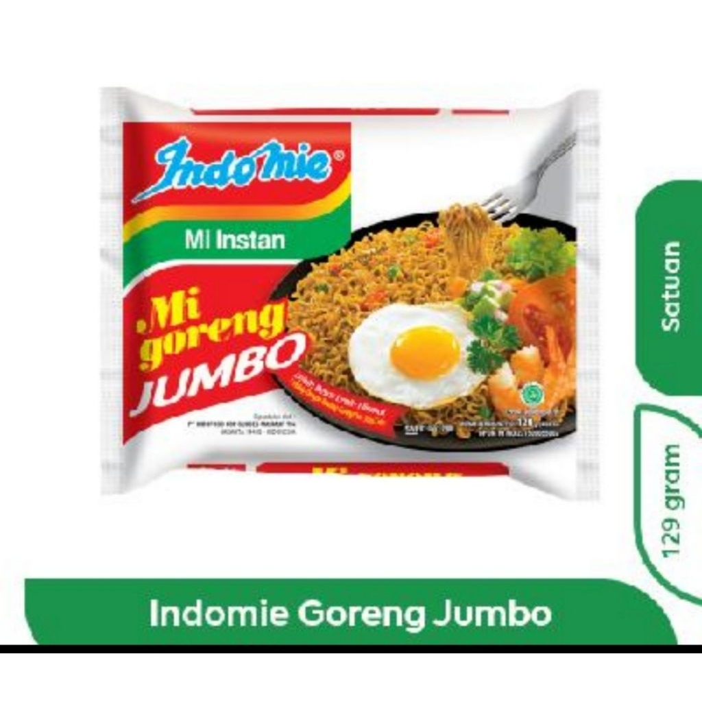 

INDOMIE MI INSTAN GORENG JUMBO 129gr