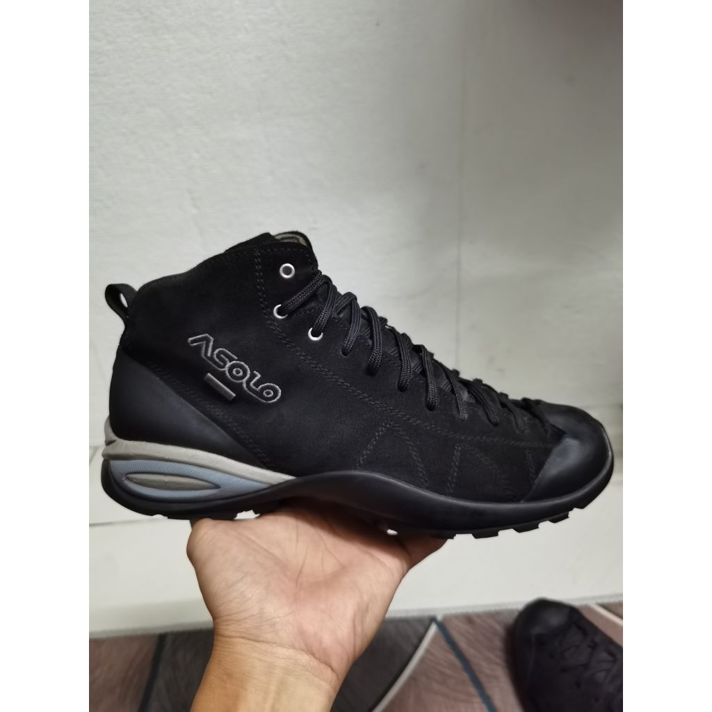 Sepatu Outdoot Hiking Gunung Trail Run Asolo Cacrus Gv Gore-tex Hiking Suede Boots Size 42½