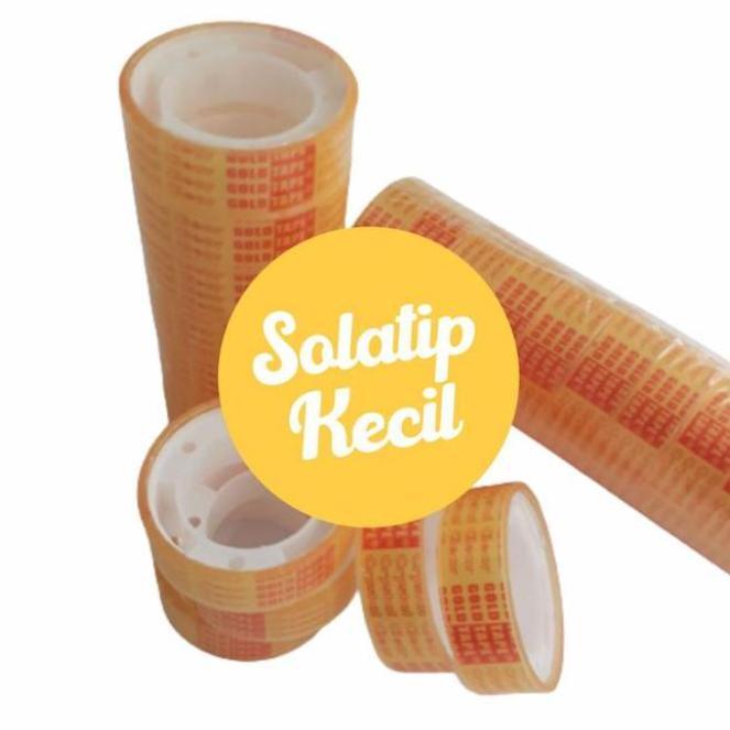 

Selotip / Solasi Kado Bening Kecil GOLDTAPE 1Pcs / Satuan