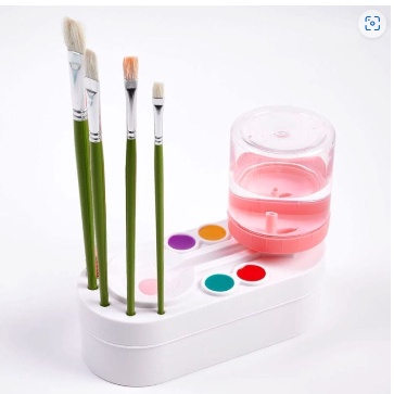 

KODE J23Z Gratis Ongkir Pembersih kuas lukis Dispenser pembersih kuas Brush Rinser Dispenser