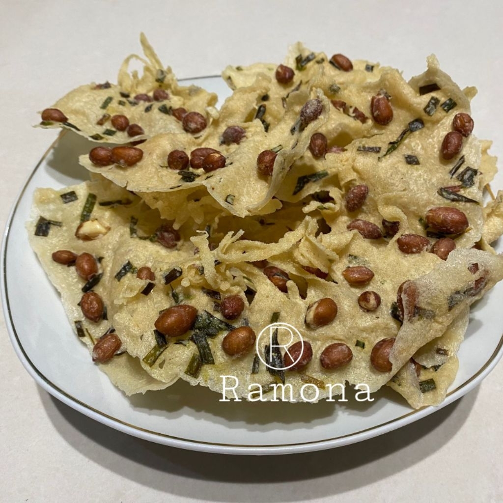 

Ramona - Rempeyek Kacang 150gram Cemilan / Lauk Peyek Kacang Renyah
