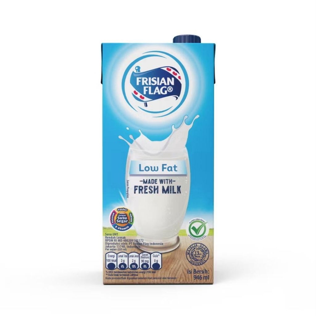 

Frisian Flag UHT Low Fat 946ml