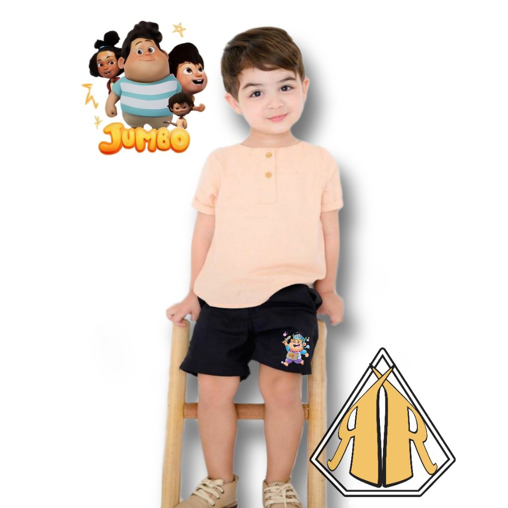 celana pendek chinos anak jumbo premium